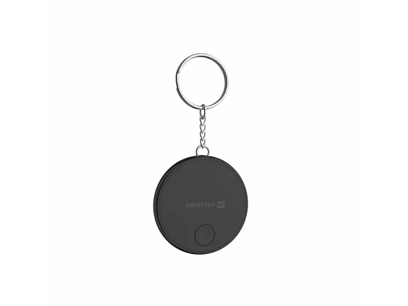 Swissten Find Tag Smart Locator With Apple Find My Function - Black