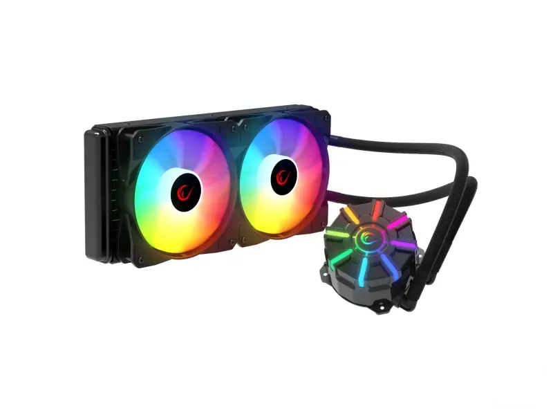 Rampage CPU Cooler HELIOS C2 240 RGB (1700, 1200, AM5, AM4)