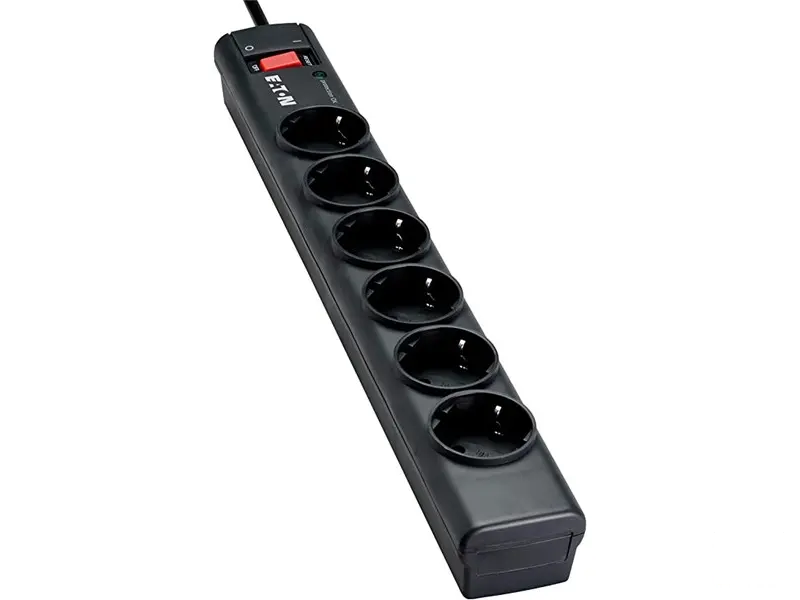 Eaton Protection Strip 6 DIN, produžni - napojni panel 6xSchuko, sa prenaponskom zaštitom, 1m