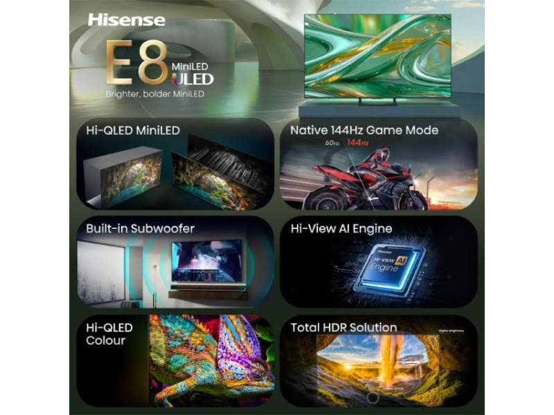 HISENSE 55 inča 55E8S ULED 4K UHD Smart TV