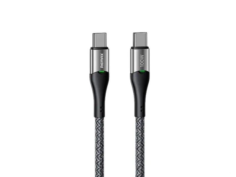 REMAX DATA kabl RC-115  100W Tip C na Tip C sivi 