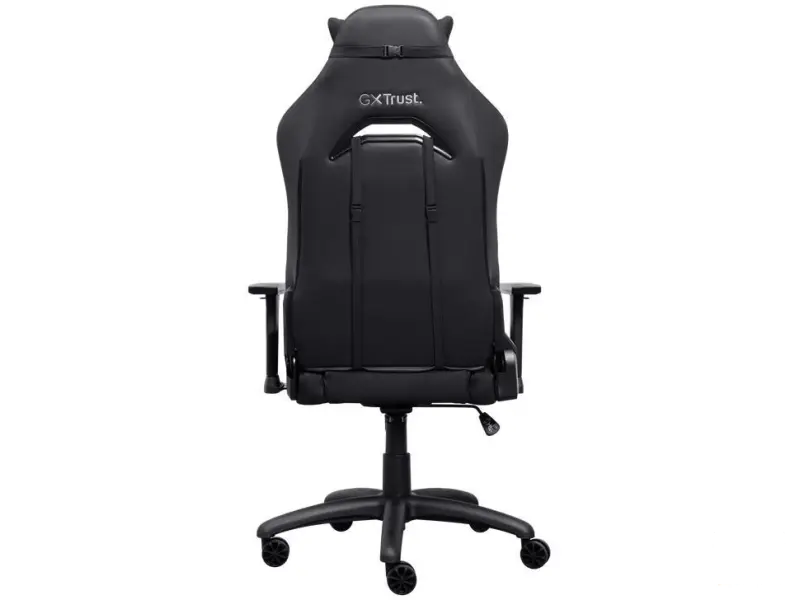 TRUST GXT 714 RUYA Comfortable Gaming Chair, Gas lift class 4, Max. weight 150 kg, Black