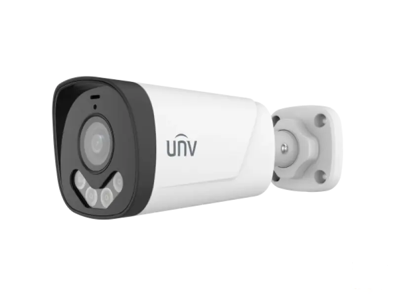 Uniview Kamera 5MP UAC-B145-AF28LM-DL Bullet, ColorHunter Smart Dual Light, objektiv 2.8 mm, IR/LED domet do 40 m, ugrađen mikrofon, DWDR, napajanje 12VDC, IP67, Dozna JB05-A