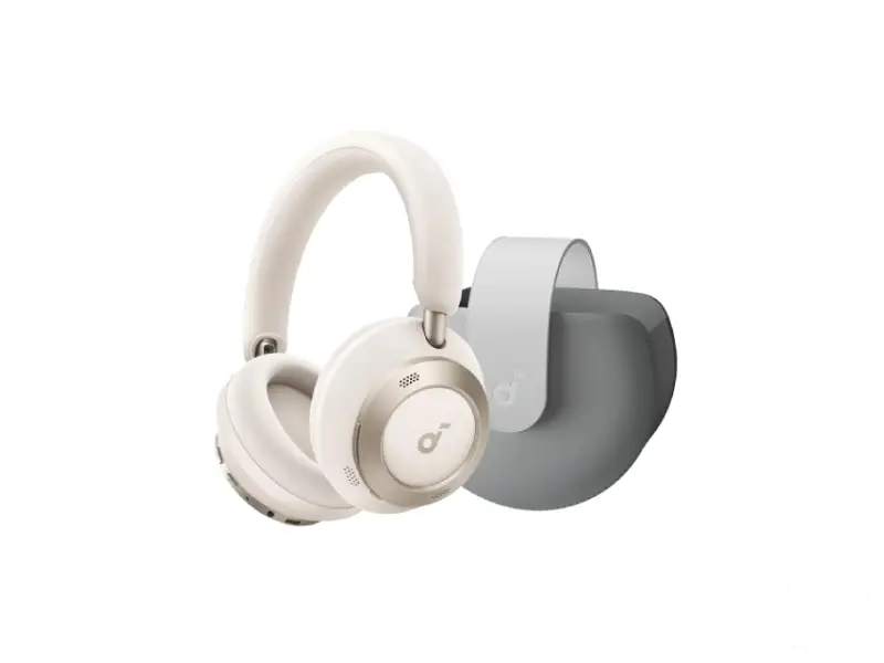ANKER Soundcore Space One Pro ANC BT slušalice bele 