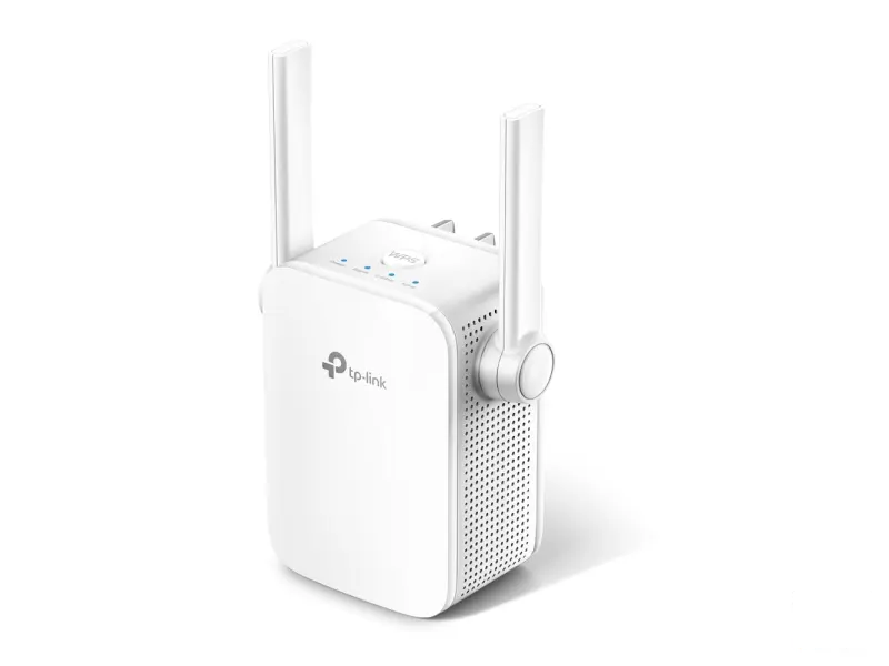 TP-LINK RE205 AC750 Wi-Fi Range Extender 433Mbps at 5GHz + 300Mbps at 2.4GHz, 2 fixed antennas