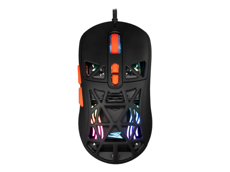 Baracuda MIŠ BGM-091 SEAL CRNI / 12800 dpi