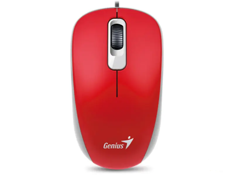 GENIUS DX-110 USB Optical crveni miš 