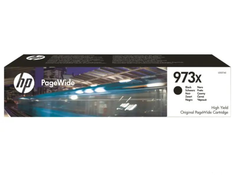 HP 973X High Yield Black Original PageWide Cartridge