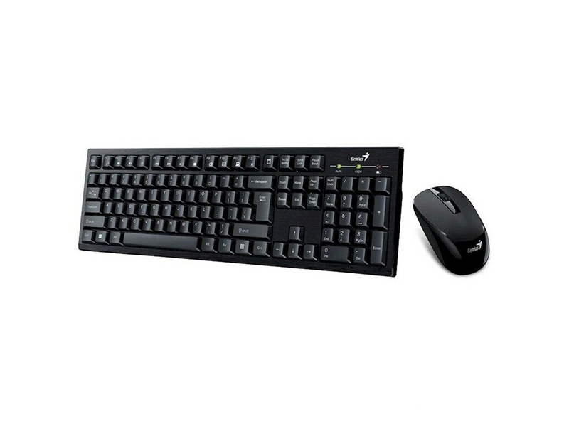 Genius Tastatura+Miš KM-8101 Wireless, crna, US layout, 2.4 GHz