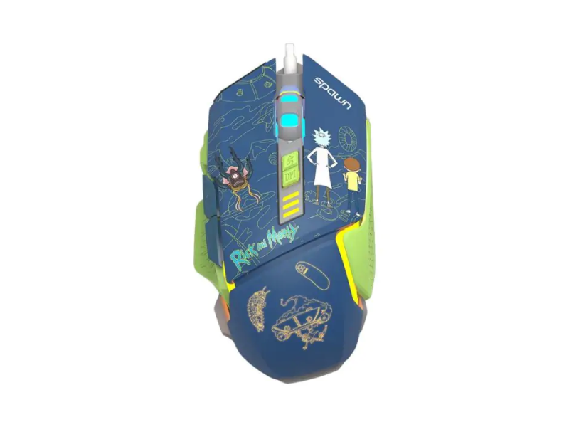 Spawn Miš Rick and Morty Gaming 01