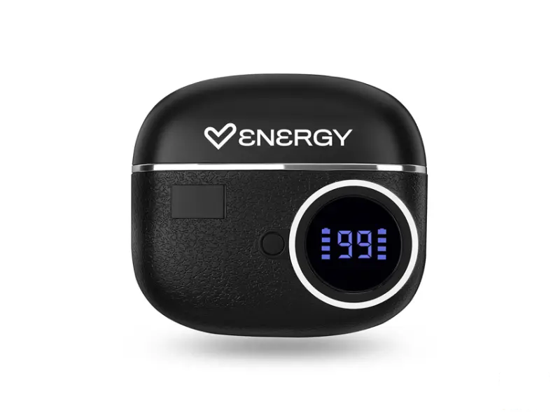 ENERGY SISTEM Black Chargeview TWS Bežične slušalice crne (M50047) 
