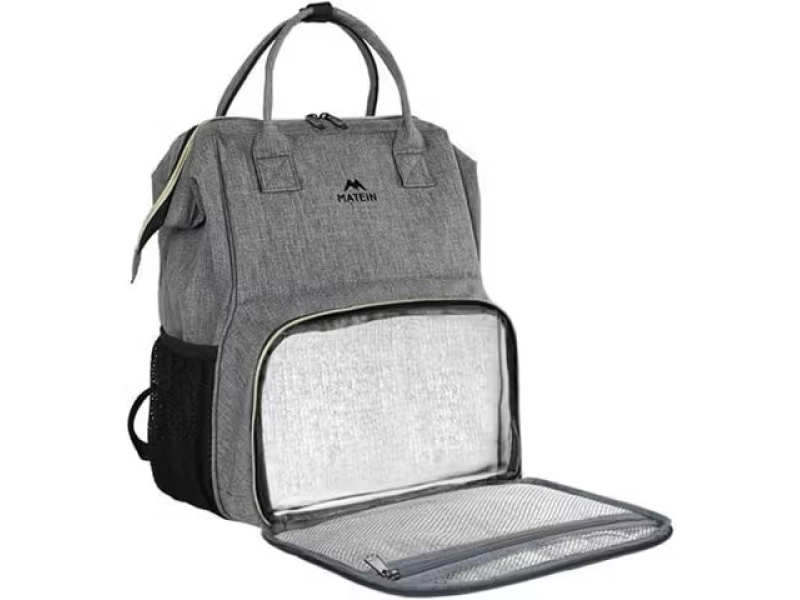 Matein ruksak za laptop  15,6'' 1368 USB siva