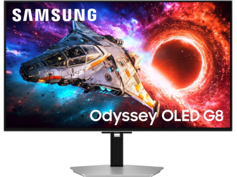 SAMSUNG 32" Odyssey OLED G8 G80SH, 4K UHD 3840 x 2160, 0.03ms, 240Hz, DP/HDMI*2, USB Hub,HAS/PIVOT