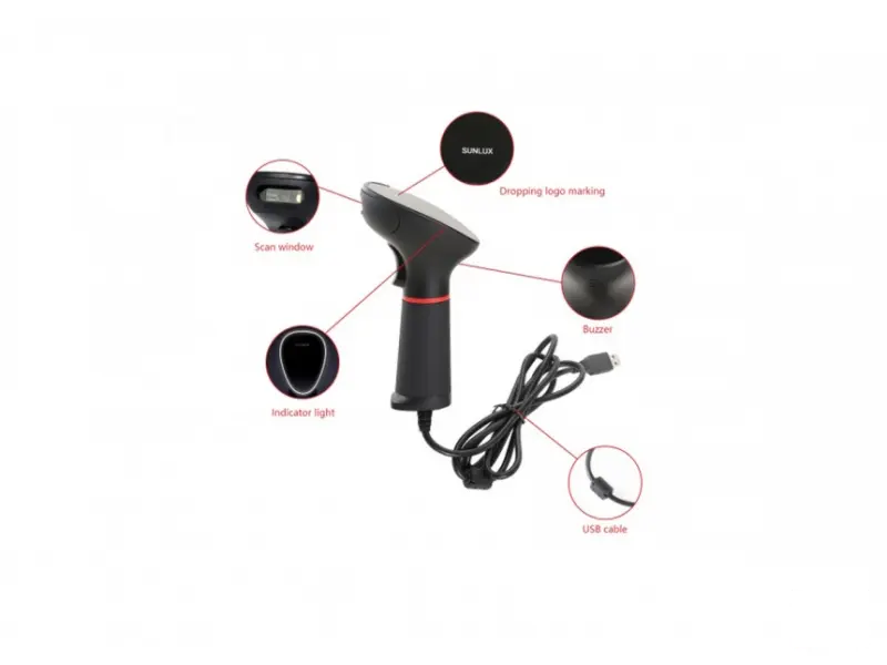 Sunlux XL-SCAN XL-3610S 2D bar-kod čitač (skener) sa postoljem