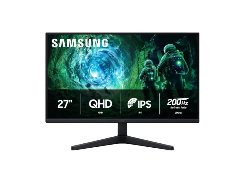 SAMSUNG Odyssey G5 G53F Gaming IPS Monitor, 27" QHD 2560x1440 , 200Hz, 1 ms, DP/HDMI*2, USB, HDR10