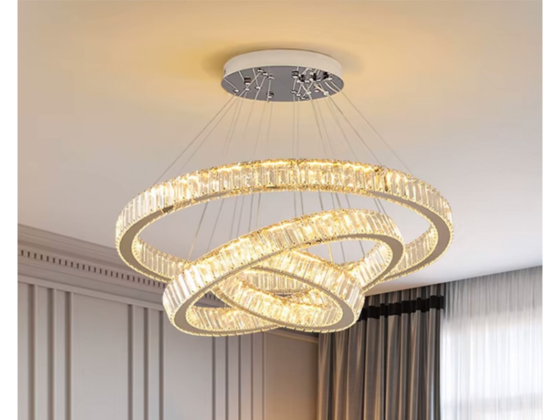MARLUX BH5036 LED Ring Crystal viseći luster zlatni