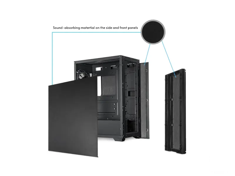 Chieftec CASE AS-01B-OP 1x120