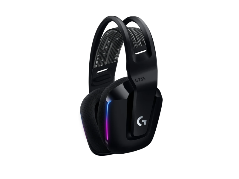 LOGITECH G733 Lightspeed Gaming bežične slušalice crne