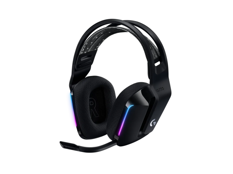 LOGITECH G733 Lightspeed Gaming bežične slušalice crne