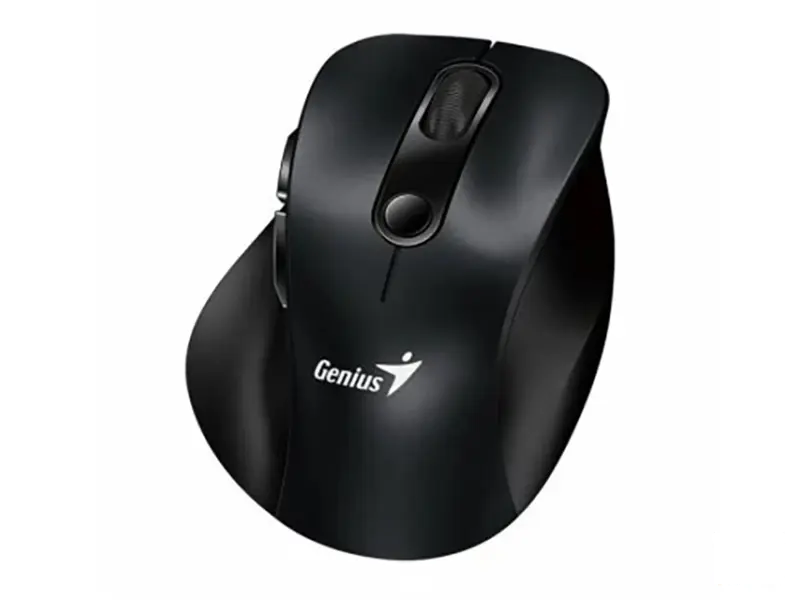 GENIUS Ergo 9000S Black USB Bežični crni miš 