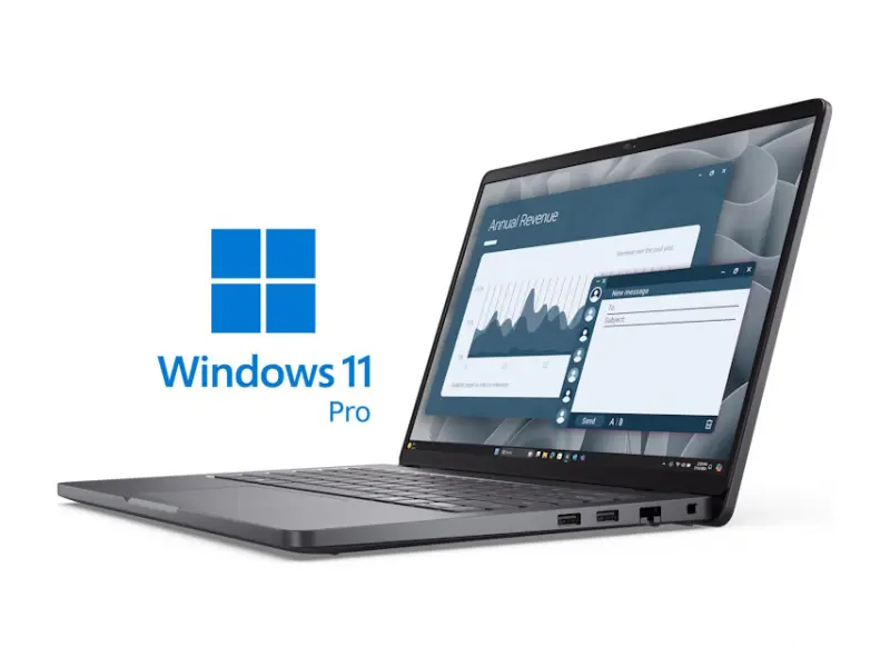 DELL Pro 14 14 inch FHD+ 300nits AMD Ryzen 5 220 8GB 256GB SSD Backlit FP Win11Pro 3yr ProSupport 