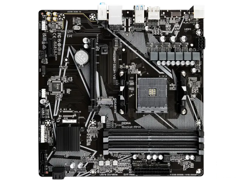 GIGABYTE A520M DS3H V2 rev. 1.x 