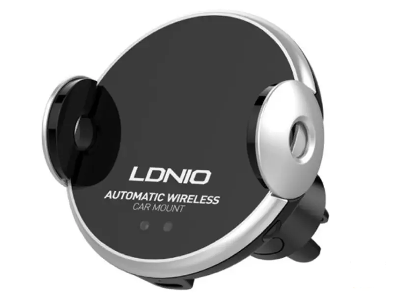 LDNIO MA02 Držač telefona za auto sa Wireless punjačem crni 