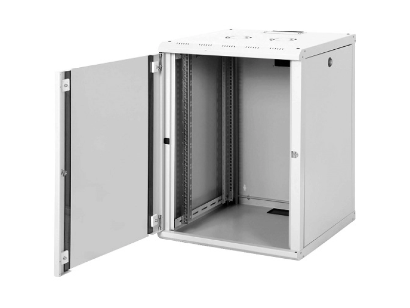 Digitus 16U network rack, wall,19" Unique 820x600x600 mm, sivi
