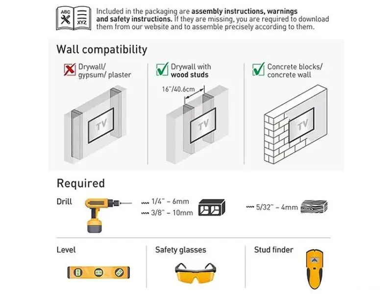 BARKAN E304 LCD TV zidni nosač do 13 do 60 inča 