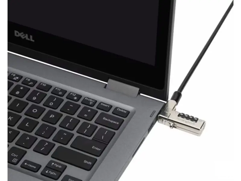 DELL N17 Combination Lock for Wedge-Shaped Slots 