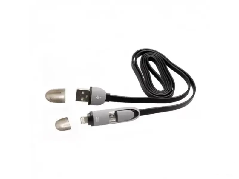 SBOX USB-MICRO USB + IPH.5 M/M 1,5M Crna