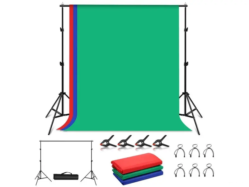 PULUZ BACKGROUND SET/TRIPOD 2X2M